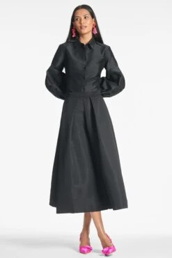 Leighton Skirt - Black 8 Leighton Skirt - Black -SACHIN & BABI Clothes ASTORTOP LEIGHTONSKIRT BLACK FRONT 9e38eeca 290f 4a8b 95ba 3e2815657236