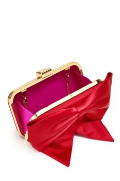 Cupids Clutch - Holly Red 5 Cupids Clutch - Holly Red -SACHIN & BABI Clothes BAG CUPIDSCLUTCH HOLLYRED OPEN b566b0f3 47d4 4e20 b2c7 3b744a466f0b