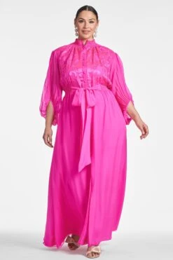 Beatrix Gown - Fuchsia 14 Beatrix Gown - Fuchsia -SACHIN & BABI Clothes BEATRIXGOWN FUCHSIA FRONT3