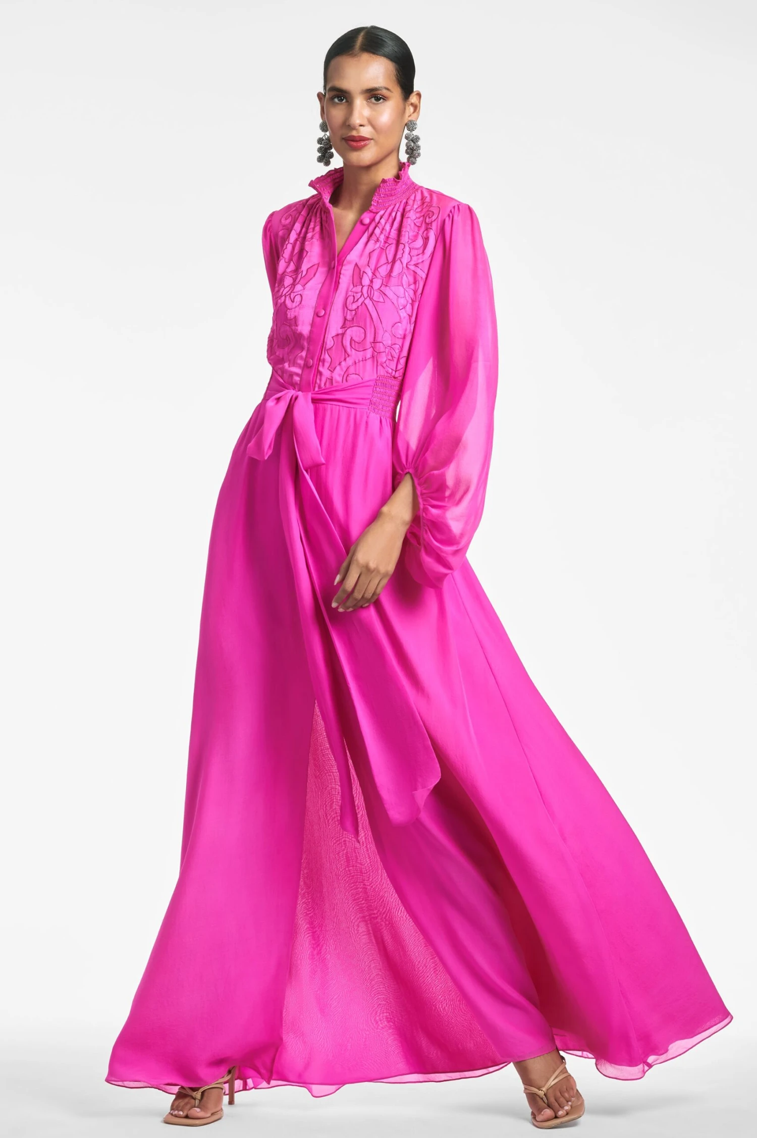 Beatrix Gown - Fuchsia 1 Beatrix Gown - Fuchsia