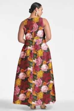 Brooke Gown - Bella Bouquet 11 Brooke Gown - Bella Bouquet -SACHIN & BABI Clothes BROOKEGOWN BELLABOUQUET BACK5