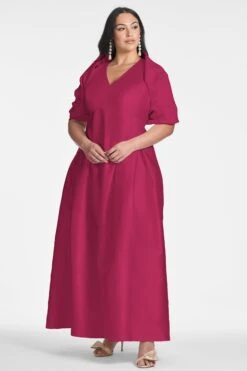 The Hug Shawl - Rhodolite 9 The Hug Shawl - Rhodolite -SACHIN & BABI Clothes BROOKEGOWN HUGSHAWL RHODOLITE FRONT3 f7643999 52c0 4037 87a0 745170dcd1f8