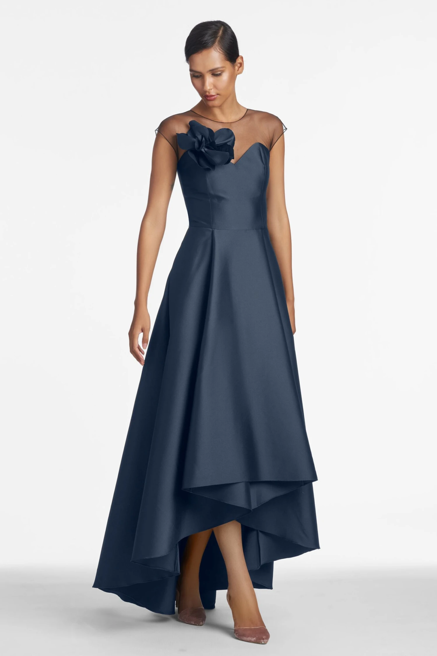 Blakely Gown - Navy 2 Blakely Gown - Navy - Image 2