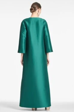 Calliope Coat - Emerald -SACHIN & BABI Clothes CALLIOPECOAT EMERALD BACK
