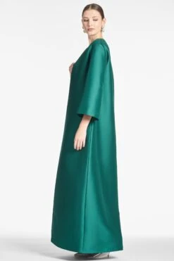 Calliope Coat - Emerald -SACHIN & BABI Clothes CALLIOPECOAT EMERALD SIDE