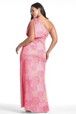 Chelsea Gown - Pastel Sunset Hydrangea -SACHIN & BABI Clothes CHELSEAGOWN SUNSETHYDRANGEA BACK12 21c7a9cd cc01 4521 9229 3c31bf03900a