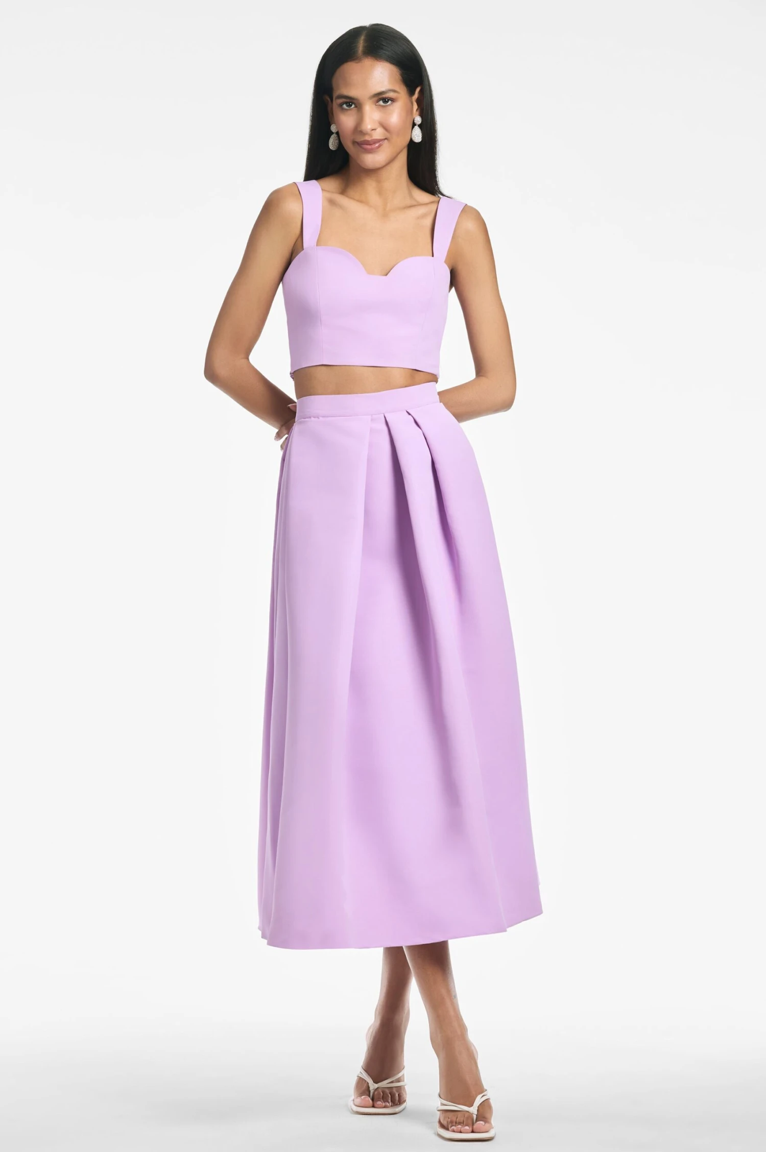 Leighton Skirt - Lilac 2 Leighton Skirt - Lilac - Image 2