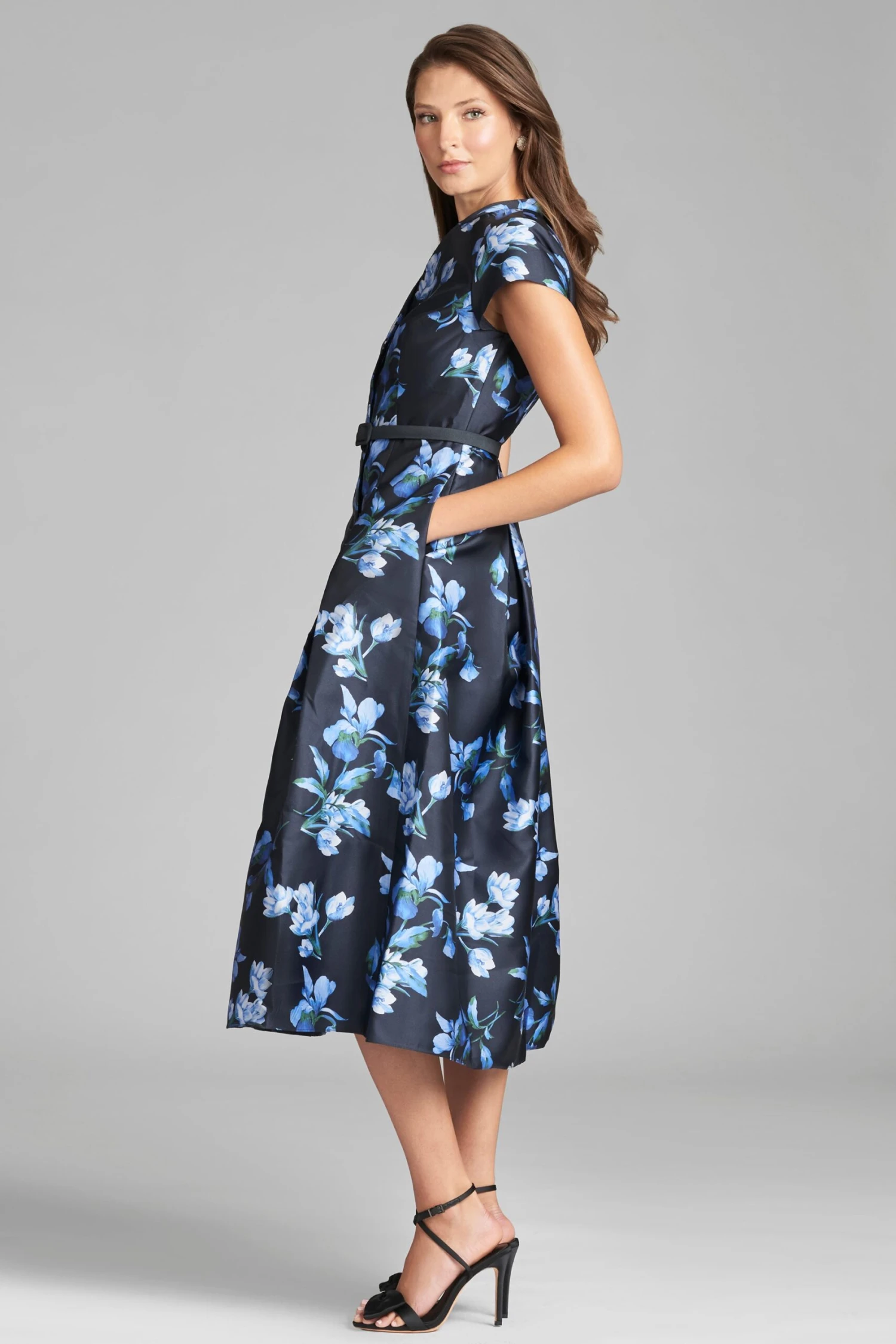 Martine Dress - Poseidon Venetian Petal 2 Martine Dress - Poseidon Venetian Petal - Image 2