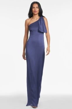 Chelsea Gown - Deep Cobalt