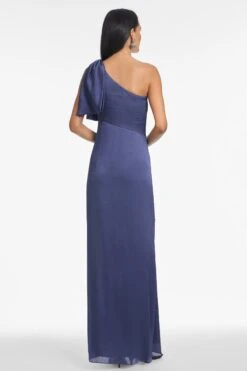 Chelsea Gown - Deep Cobalt 9 Chelsea Gown - Deep Cobalt -SACHIN & BABI Clothes F231B42 409 4