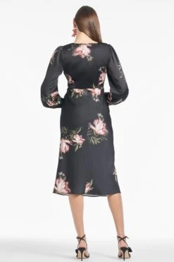 Lola Dress - Noir Blossom -SACHIN & BABI Clothes F241D46 004 4