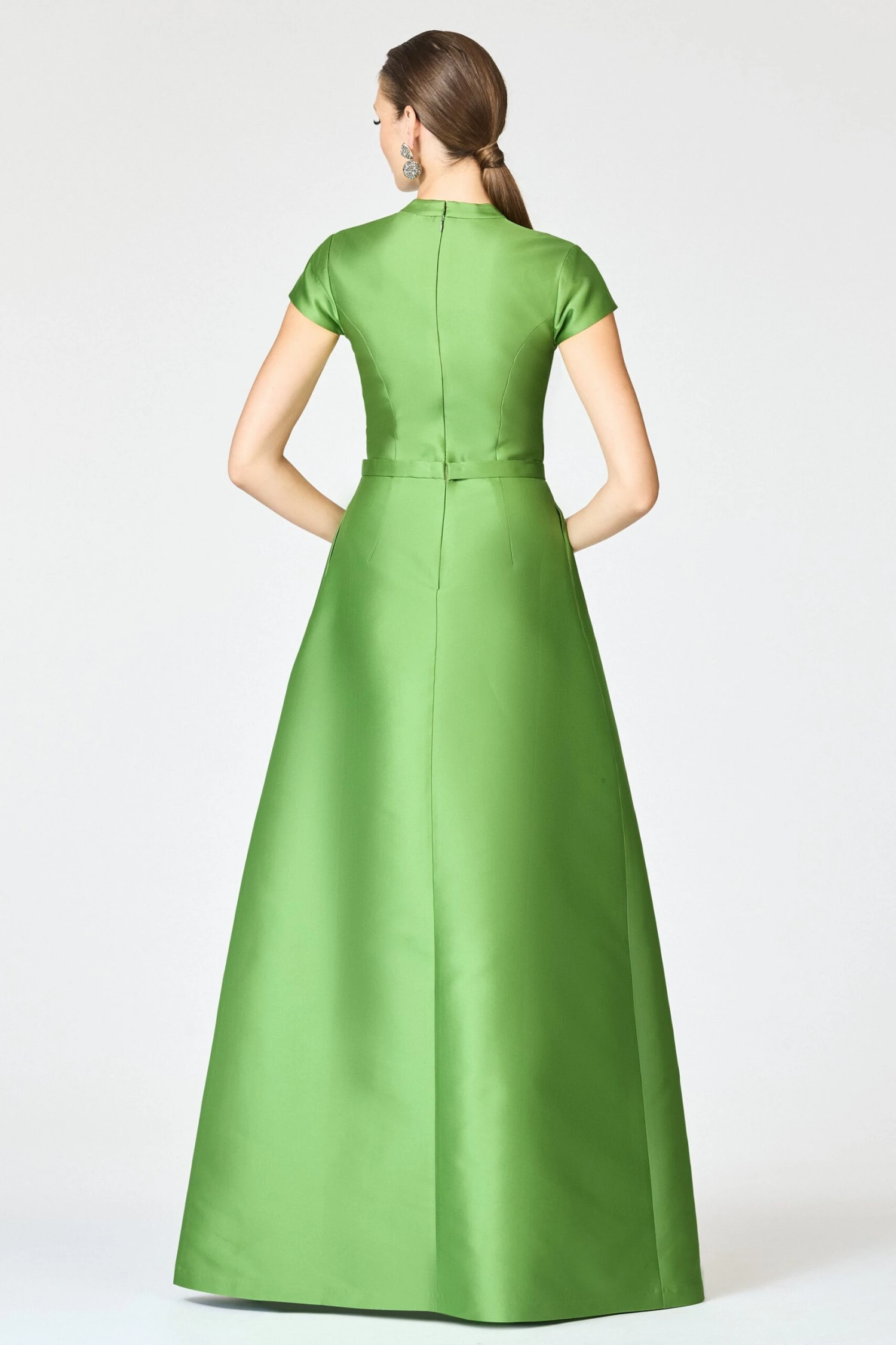 EMBELLISHED MARNI GOWN - TSAVORITE 3 EMBELLISHED MARNI GOWN - TSAVORITE - Image 3