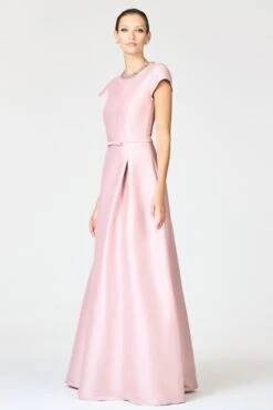 EMBELLISHED BLYTHE GOWN - ROSE QUARTZ 8 EMBELLISHED BLYTHE GOWN - ROSE QUARTZ -SACHIN & BABI Clothes F252G09 680 5