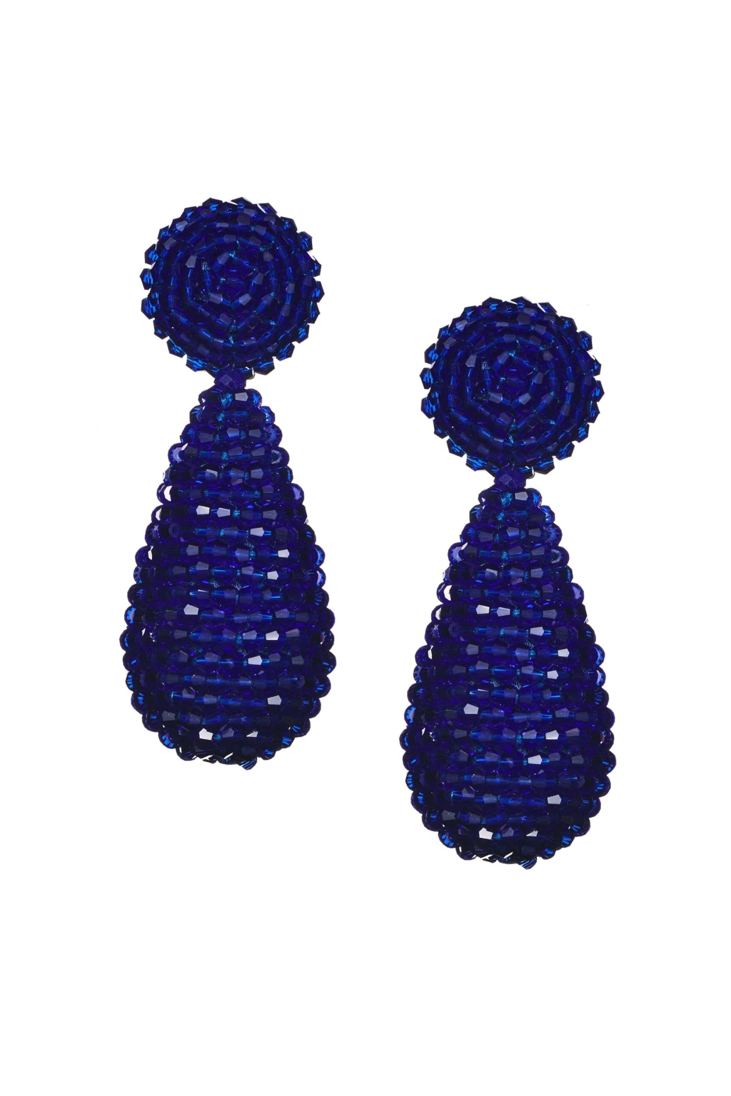 ALENA EARRINGS - SAPPHIRE 2 ALENA EARRINGS - SAPPHIRE - Image 2