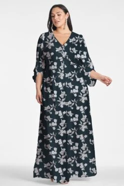 Jenny Gown - Navy Venetia Petal 11 Jenny Gown - Navy Venetia Petal -SACHIN & BABI Clothes JENNYGOWN NAVYVENETIAPETALS FRONT6 eb179ff1 0654 4b55 8269 59888ef605dd