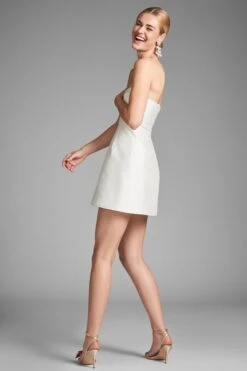 Kaia Dress - Ivory 17 Kaia Dress - Ivory -SACHIN & BABI Clothes KAIADRESS IVORY BACK3 483001f0 1f61 4b6f b836 1f7d606927b2