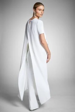 Katya Top - Ivory 5 Katya Top - Ivory -SACHIN & BABI Clothes KatyaTop WhitleyPant Ivory Back3