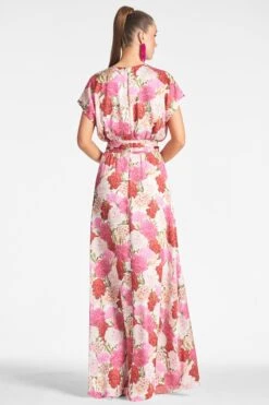 Leah Gown - Campo Di Fiore 5 Leah Gown - Campo Di Fiore -SACHIN & BABI Clothes LEAHGOWN CAMPODIFIORE BACK