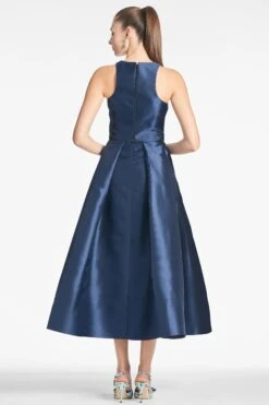 Lexie Top - Navy -SACHIN & BABI Clothes LEXIETOP LEIGHTONSKIRT NAVY BACK feced9d3 206e 4fbc bdd2 918bc1206df8