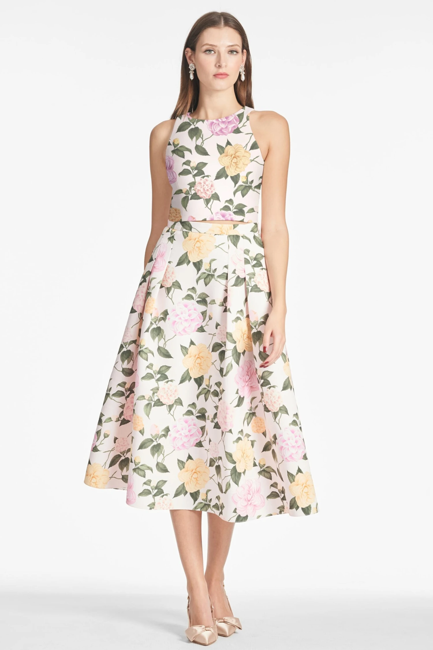 Lexie Top - Pink Lemonade Bouquet 1 Lexie Top - Pink Lemonade Bouquet