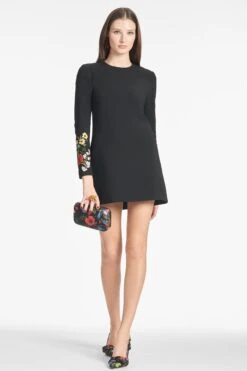 On The Rocks Clutch - Noir Wildflower -SACHIN & BABI Clothes LILLYDRESS NOIRBOUQUET FRONT2 9cb2f37b 7457 4f2b b8b2 3165f93ca2c3