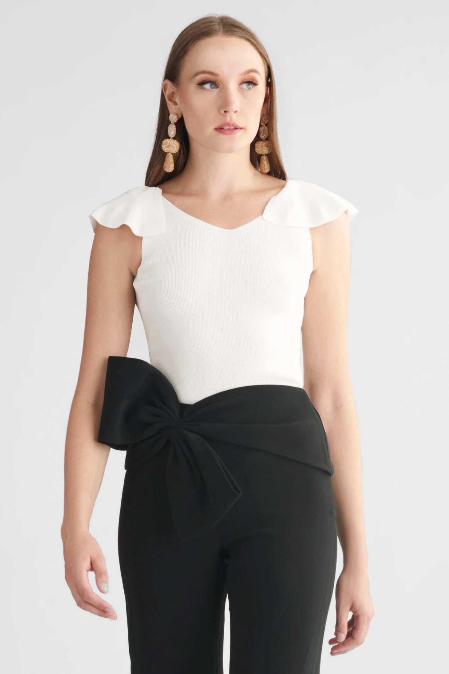 Paige Knit - Ivory 1 Paige Knit - Ivory