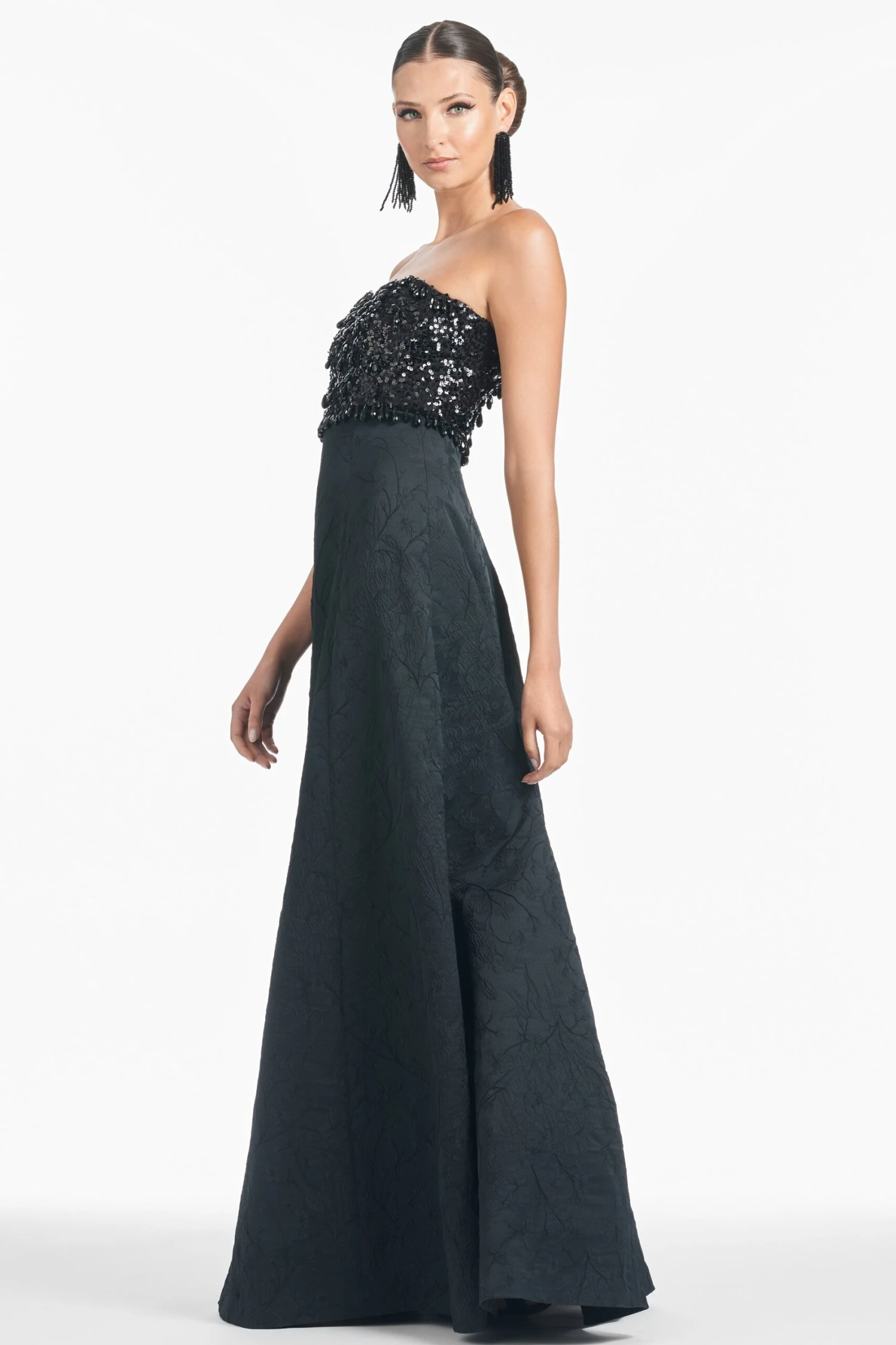 Lillian Gown - Black 7 Lillian Gown - Black - Image 7