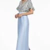 Marlene Gown - Silver/Glacial Blue