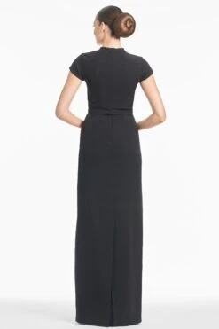 Hudson Gown - Black -SACHIN & BABI Clothes R251G12 001 7