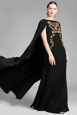 Vittoria Gown - Black 7 Vittoria Gown - Black -SACHIN & BABI Clothes R251G39 001 11