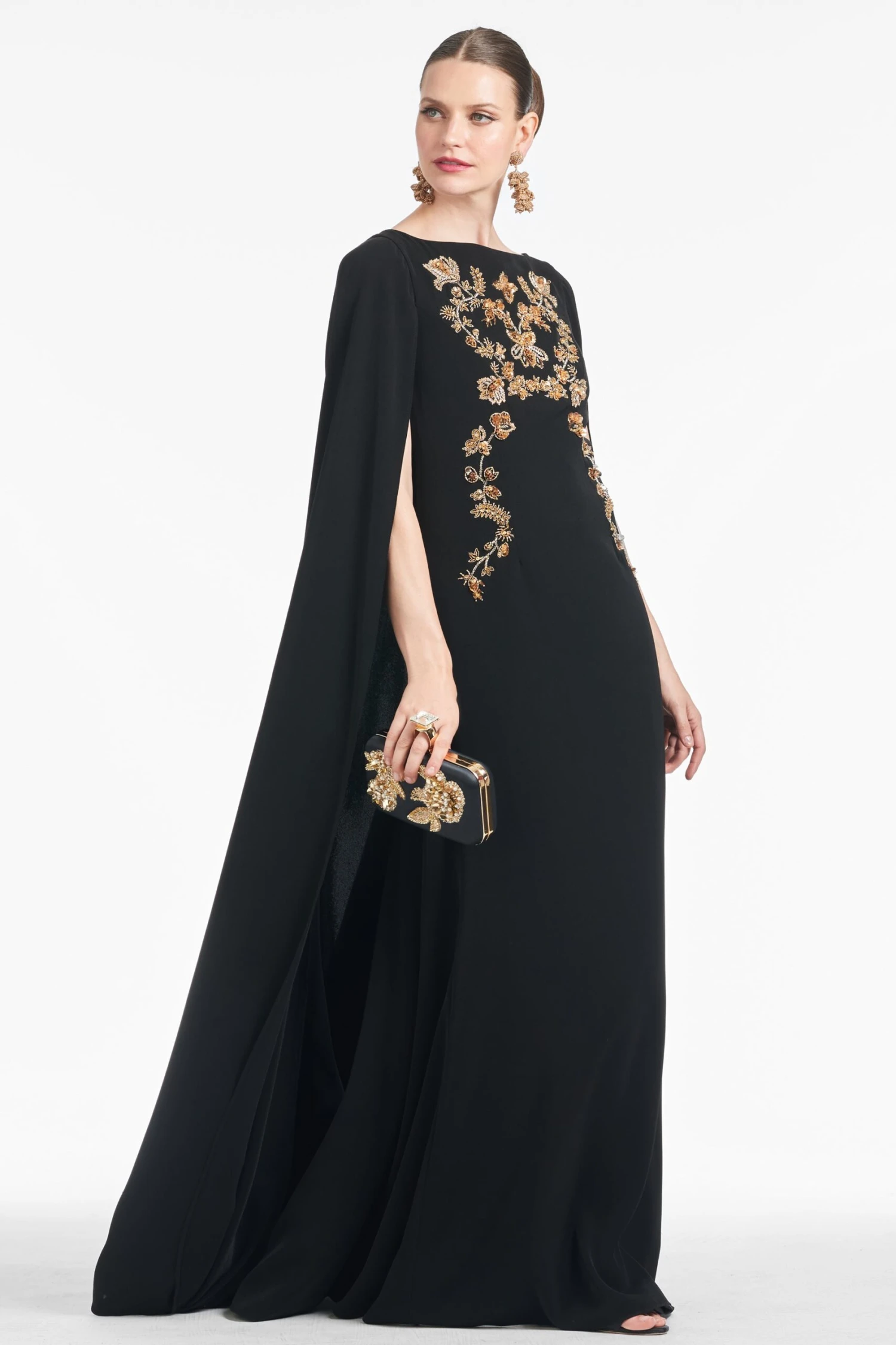 Vittoria Gown - Black 1 Vittoria Gown - Black