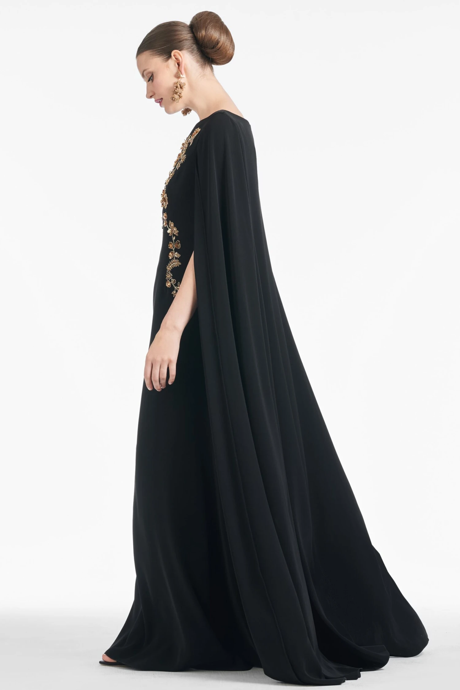 Vittoria Gown - Black 4 Vittoria Gown - Black - Image 4