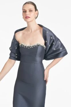 The Hug Shawl - Charcoal -SACHIN & BABI Clothes R251J04 029 2