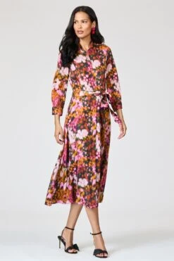 ELIZABETH DRESS - KALEIDOSCOPE -SACHIN & BABI Clothes R261D02 873 4