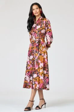 ELIZABETH DRESS - KALEIDOSCOPE -SACHIN & BABI Clothes R261D02 873 6