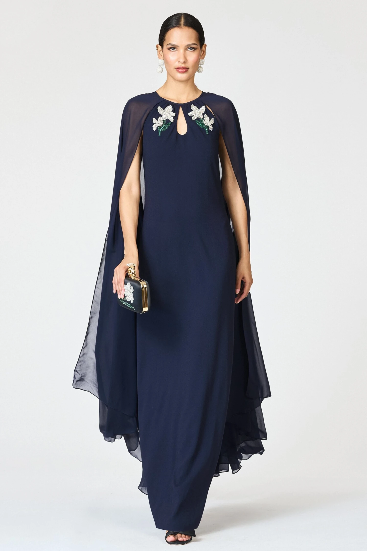 EMBELLISHED COLLEEN GOWN - MIDNIGHT 1 EMBELLISHED COLLEEN GOWN - MIDNIGHT