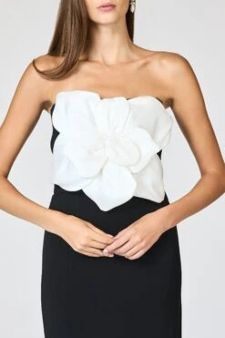 MARIST GOWN - IVORY BLACK -SACHIN & BABI Clothes R261G12 001 6