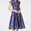 MARTINE DRESS - MIDNIGHT JARDIN