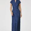 CLOQUE LYNN GOWN - MIDNIGHT