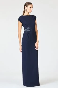 EMBELLISHED KELLY GOWN - MIDNIGHT