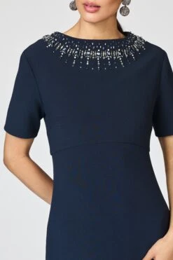 EMBELLISHED FRANCA GOWN - MIDNIGHT -SACHIN & BABI Clothes R262G28 410 4