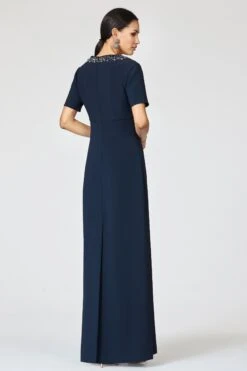 EMBELLISHED FRANCA GOWN - MIDNIGHT -SACHIN & BABI Clothes R262G28 410 6