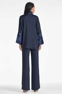 Reid Top - Midnight -SACHIN & BABI Clothes REIDTOP BRIPANT MIDNIGHT BACK