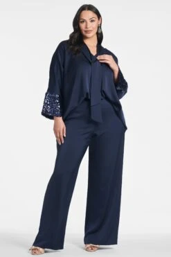 Reid Top - Midnight -SACHIN & BABI Clothes REIDTOP MIDNIGHT FRONT2