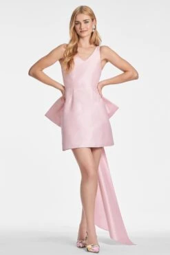 Rosie Dress - Light Pink -SACHIN & BABI Clothes ROSIEDRESS LIGHTPINK FRONT3