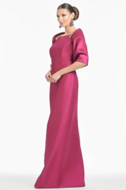 The Hug Shawl - Rhodolite 7 The Hug Shawl - Rhodolite -SACHIN & BABI Clothes S231G05 655 5