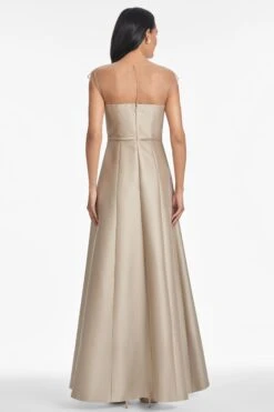 BETSY GOWN - PEWTER -SACHIN & BABI Clothes S251G17 250 5