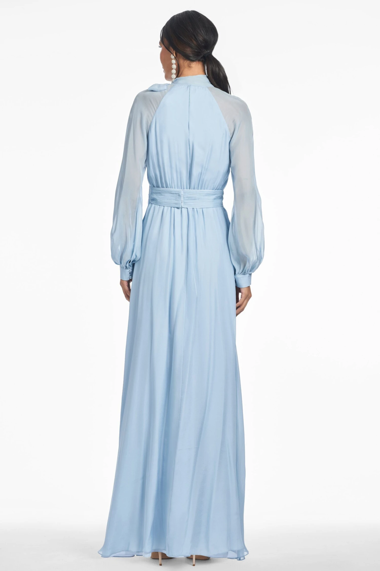 VERA GOWN - GLACIAL BLUE 3 VERA GOWN - GLACIAL BLUE - Image 3