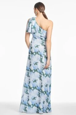 CHELSEA GOWN - GLACIAL PEONIES -SACHIN & BABI Clothes S252G28 458 4