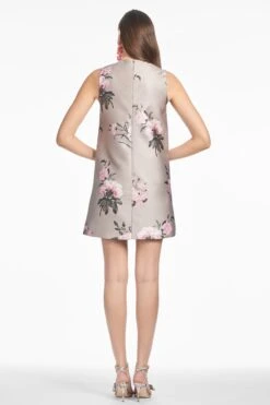 UMA DRESS - PEWTER ENGLISH ROSE -SACHIN & BABI Clothes S253D23 251 4